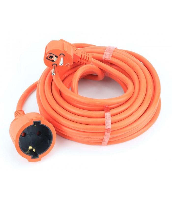 PROLONGADOR CABLE 3x1 5MM 10M ALARGADOR NARANJA