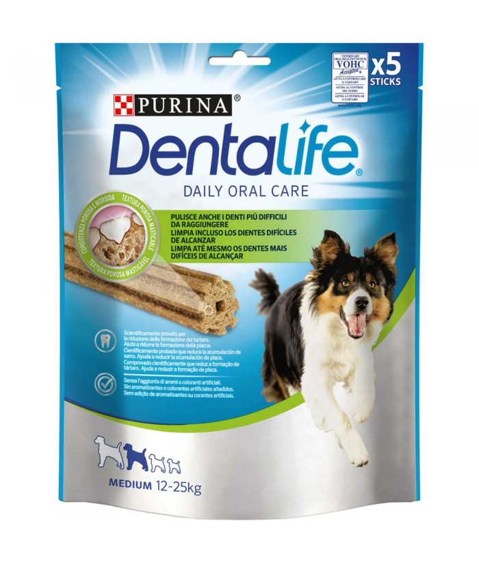 DENTALIFE SNACK DENTAL 5UDS PERROS MEDIANOS PURINA