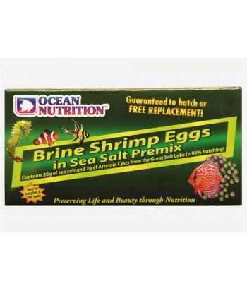 BRINE SHRIMP SEASALT PREMIX 28 2GR OCEAN NUTRITION