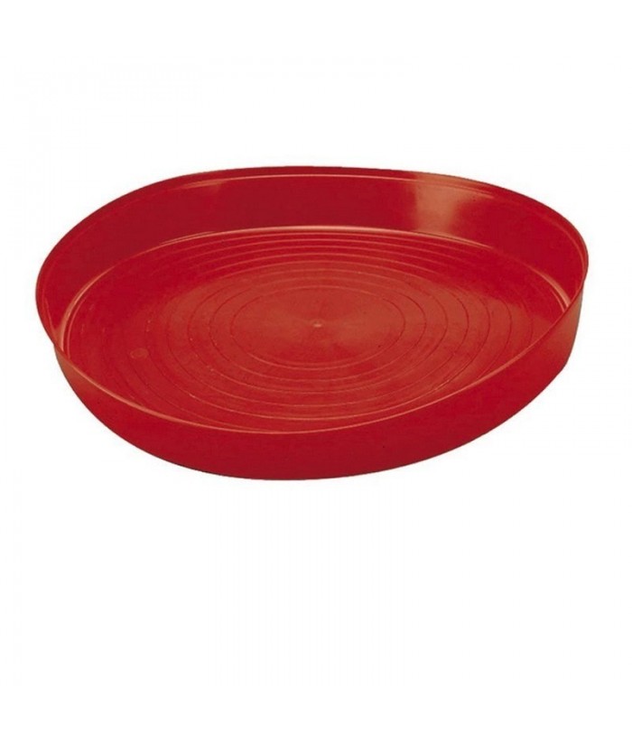 PLATO COMEDERO 40x5CM ROJO COPELE 30327