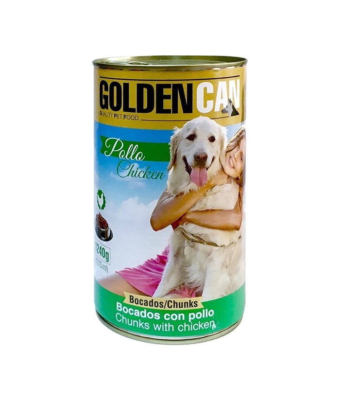 GOLDENCAN LATA CARNE PERROS 1240GR POLLO