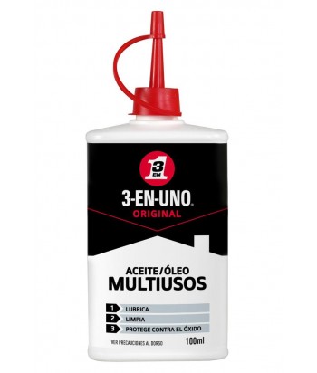 ACEITE 3ENUNO LUBRICANTE 100ML GOTERO