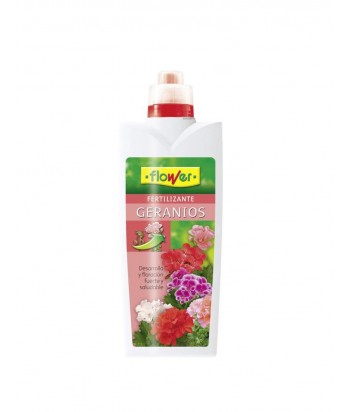 FLOWER ABONO LIQUIDO GERANIOS 1L