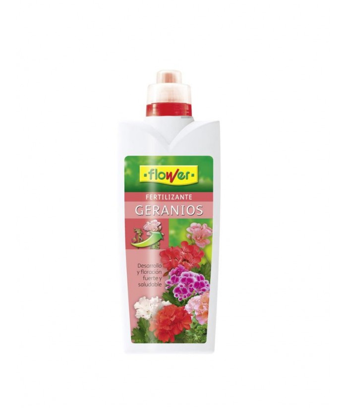 FLOWER ABONO LIQUIDO GERANIOS 1L