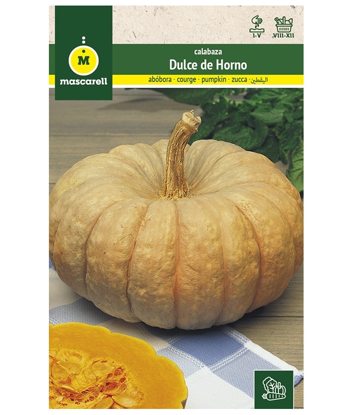 CALABAZA DULCE HORNO TOTANERA 4GR MASCARELL