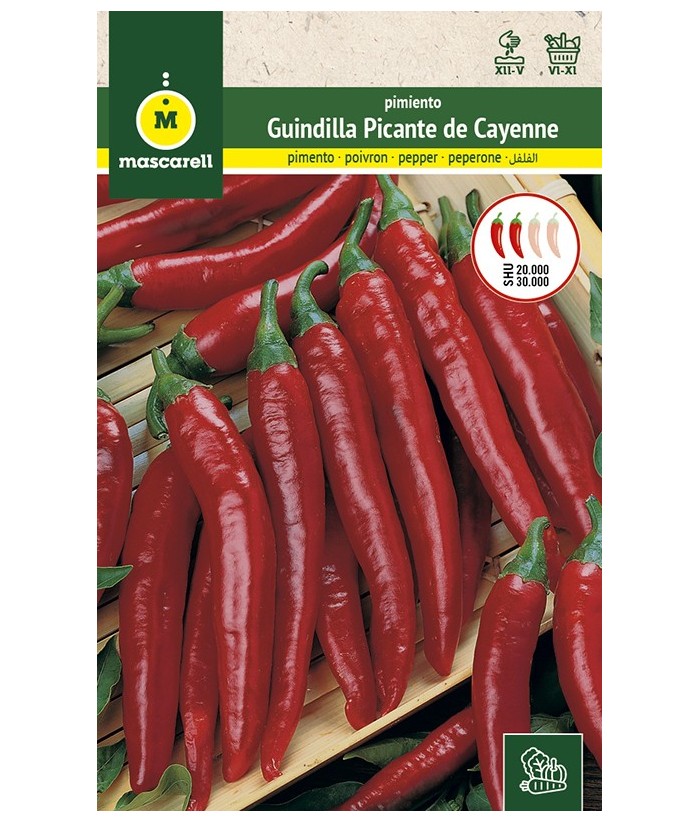 PIMIENTO GUINDILLA PICANTE DE CAYENA 1GR MASCARELL