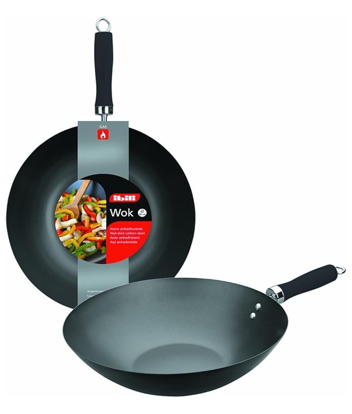 SARTEN WOK 30CM IBILI MOKA