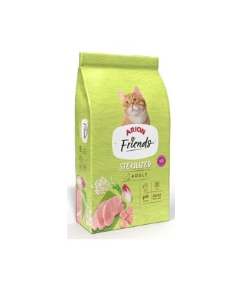 ARION FRIENDS GATOS 9KG STERILIZED PAVO