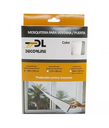 MOSQUITERA VENTANA 130x150 C/VELCRO EPID-DL