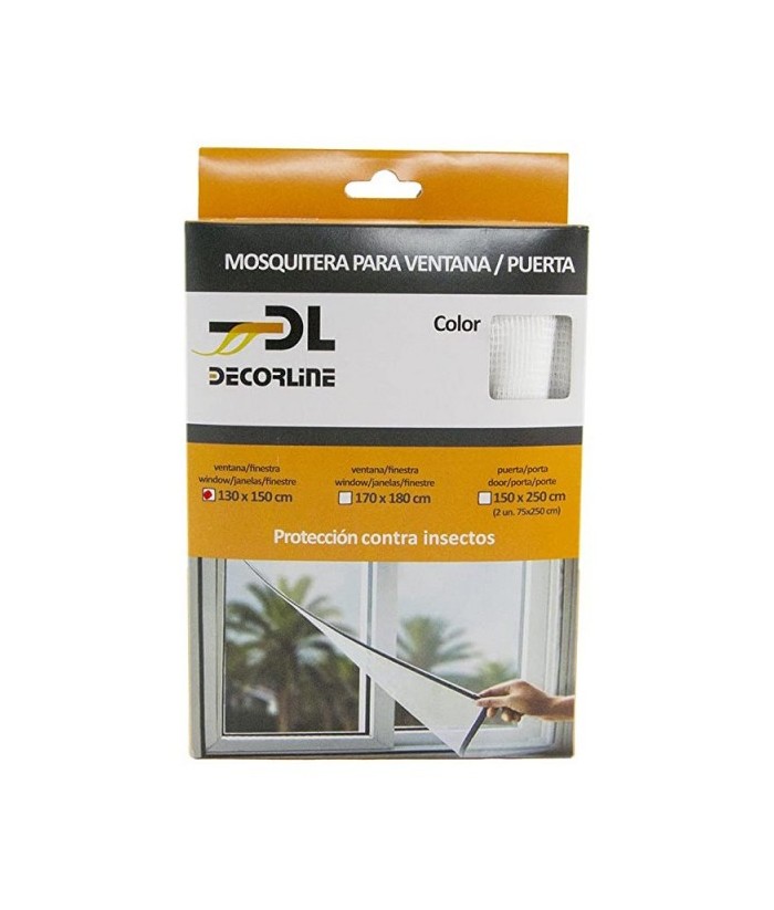 MOSQUITERA VENTANA 130x150 C/VELCRO EPID-DL