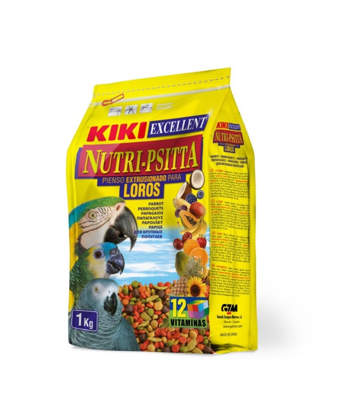 KIKI NUTRI PSITTA LOROS 800GR