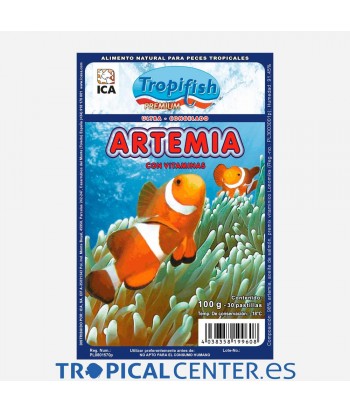 ARTEMIA CONGELADA 100GR CON VITAMINAS ICA