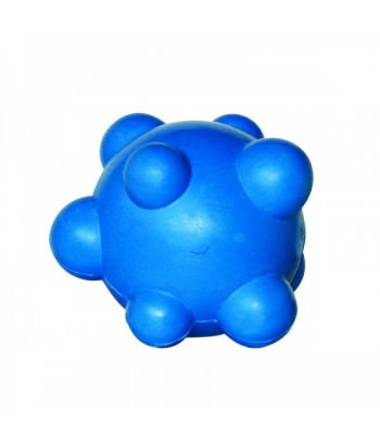 PELOTA GOMA PERROS BULTOS 8CM DOGIT AZUL