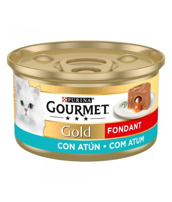 GOURMET GOLD FONDANT ATUN LATA 85GR PURINA