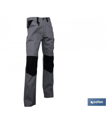 PANTALON TRABAJO LENOIR GRIS COFAN T-44