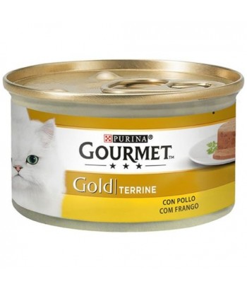 GOURMET GOLD TERRINE POLLO LATA 85GR PURINA