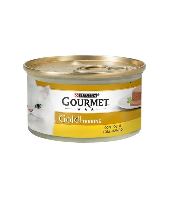 GOURMET GOLD TERRINE POLLO LATA 85GR PURINA