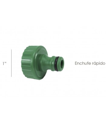 CONECTOR RAPIDO GRIFO 1  PLASTICO BLISTER