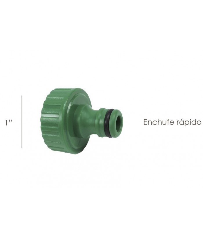 CONECTOR RAPIDO GRIFO 1  PLASTICO BLISTER