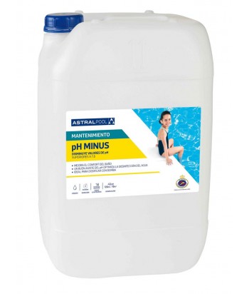 MINORIZADOR PH ASTRAL 20L 40  PROFESIONAL