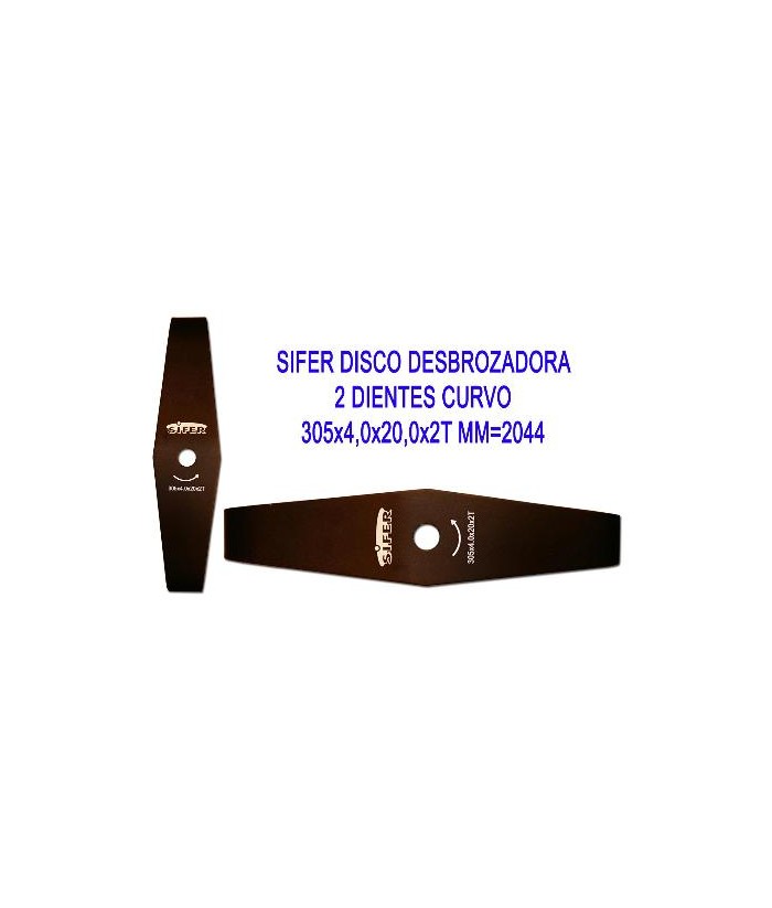 DISCO DESBROZADORA TRITURADO 300x20x4 SIFER