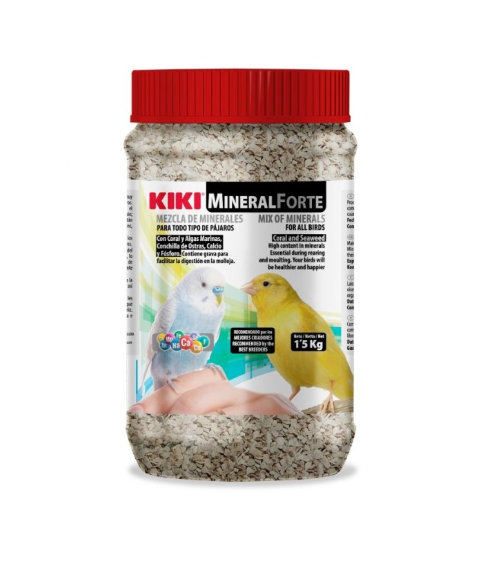 KIKI MINERAL FORTE 1 5KG CORAL Y ALGAS