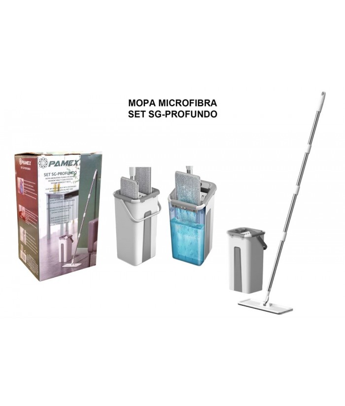 CUBO MOPA MICROFIBRA SET PAMEX 