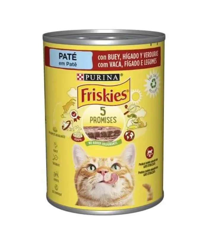 FRISKIES LATA BUEY  PATE 400GR