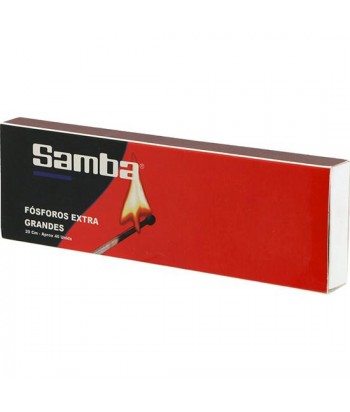 CERILLAS MADERA 20CM 40UDS SAMBA