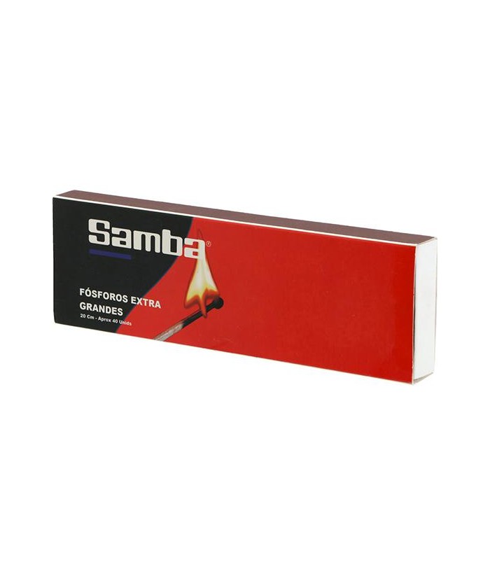 CERILLAS MADERA 20CM 40UDS SAMBA CERILLAS MADERA 20CM 40UDS SAMBA