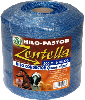 HILO PASTOR ZENTELLA 500M 6HILOS 0 2MM