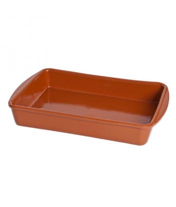 FUENTE LLANDA BARRO RECTANGULAR 32x23CM 