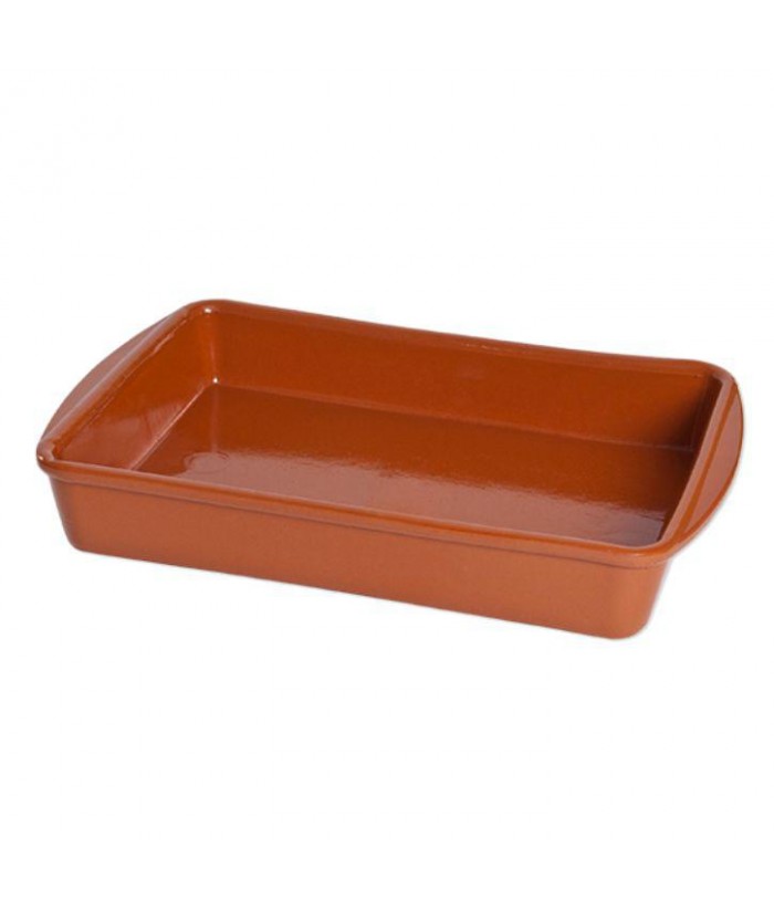 FUENTE LLANDA BARRO RECTANGULAR 32x23CM FUENTE LLANDA BARRO RECTANGULAR 32x23CM