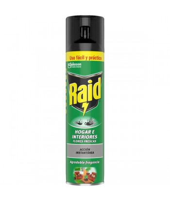RAID INSECTICIDA 400ML HOGAR PLANTAS SPRAY