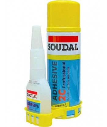 PEGAMENTO CIANOCRILATO 50GR ACELERADOR SOUDAL