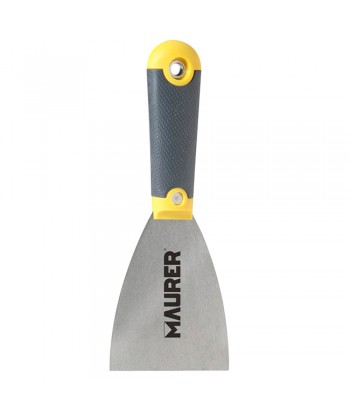 ESPATULA 100MM CROMADA MANGO GUMMY MAURER