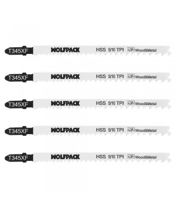 HOJA SIERRA CALAR 132MM MADERA/METAL/PLASTICO 5UDS