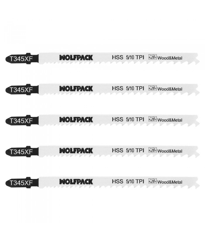 HOJA SIERRA CALAR 132MM MADERA/METAL/PLASTICO 5UDS HOJA SIERRA CALAR 132MM MADERA/METAL/PLASTICO 5UDS