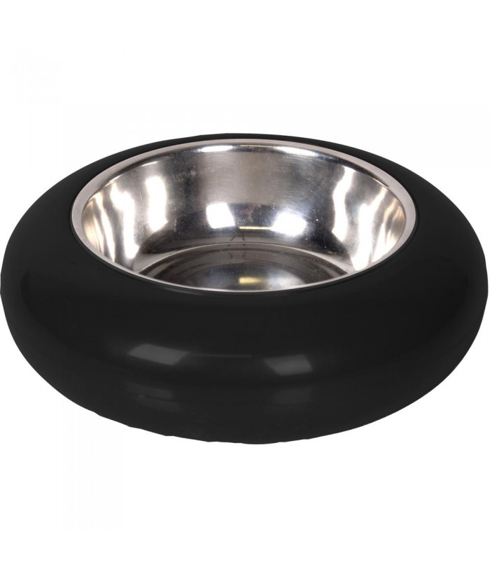 COMEDERO GATOS RING NEGRO 10CM 250ML KARLIE COMEDERO GATOS RING NEGRO 10CM 250ML KARLIE