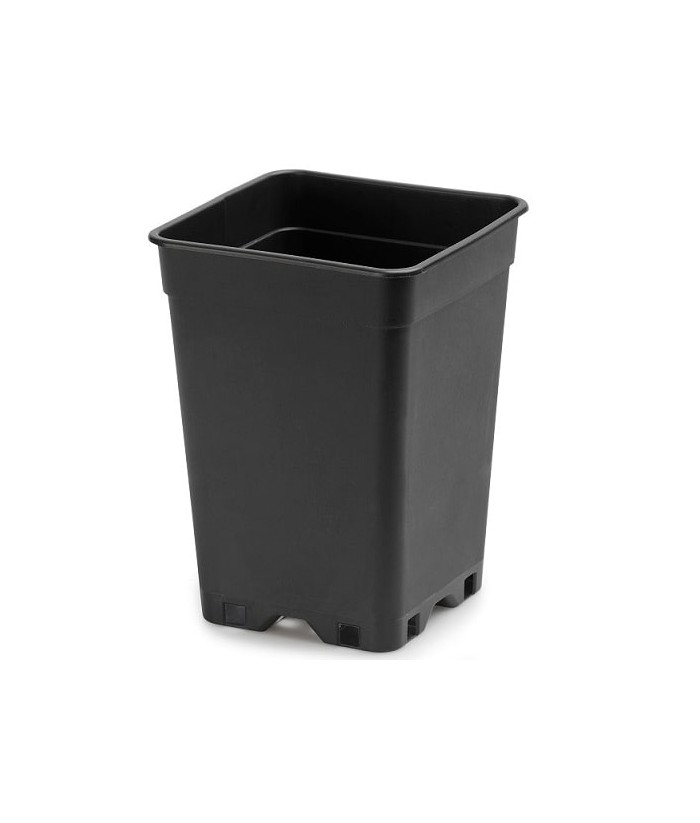 MACETA PLASTICO NEGRA ECO 1 45L 11x11x12CM MACETA PLASTICO NEGRA ECO 1 45L 11x11x12CM