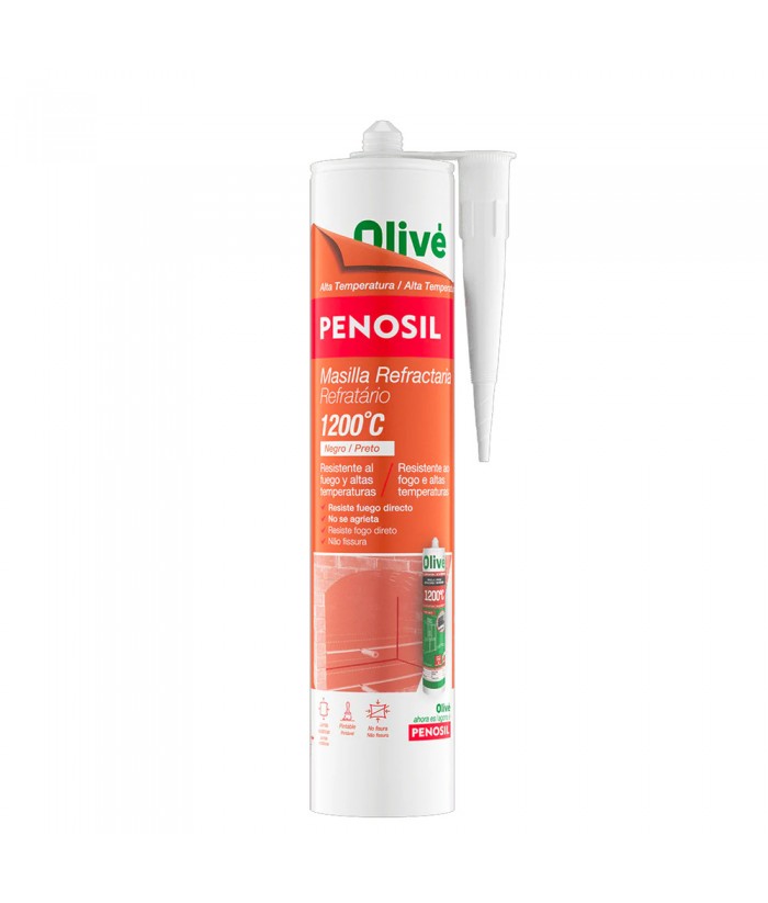 MASILLA REFRACTARIA 1200º 300ML PENOSIL MASILLA REFRACTARIA 1200º 300ML PENOSIL