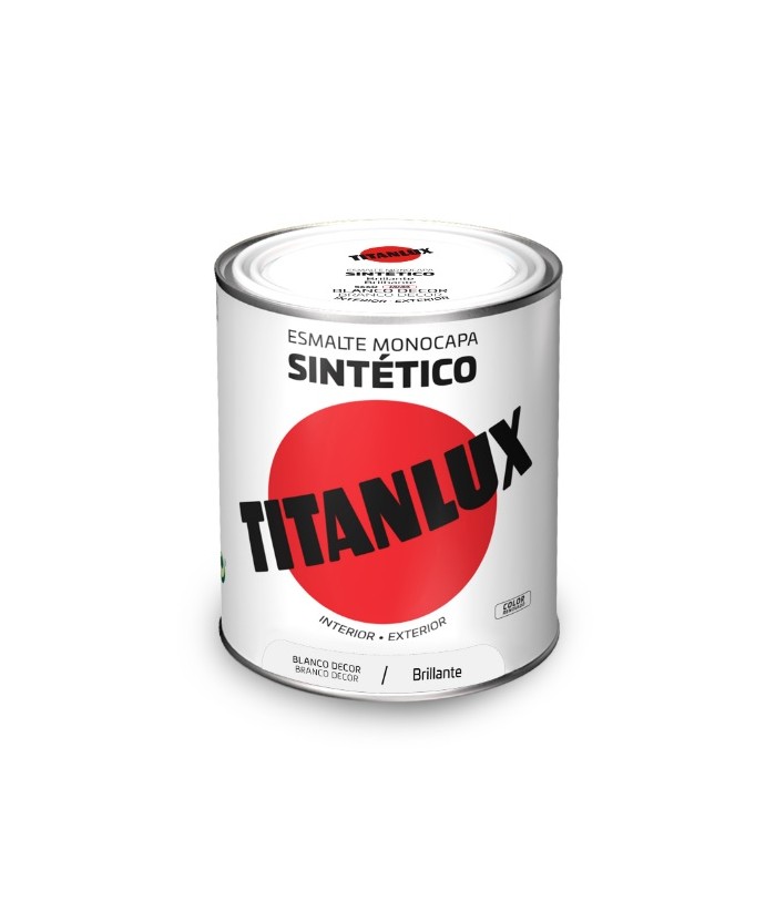 ESMALTE SINT TITANLUX 750ML NEGRO MATE 576 ESMALTE SINT TITANLUX 750ML NEGRO MATE 576