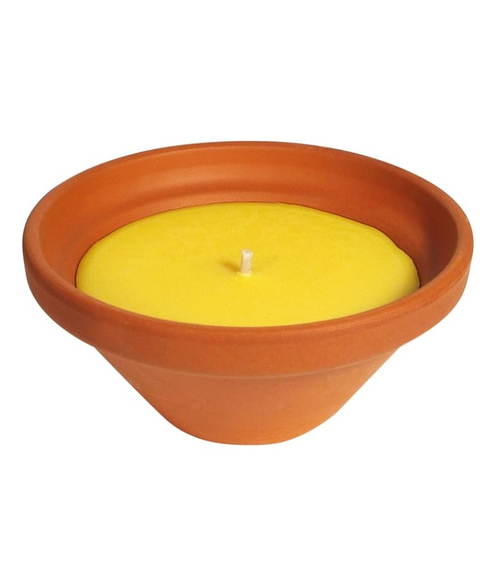 VELA ANTIMOSQUITOS CITRONELLA CERAMICA 12x5 5CM