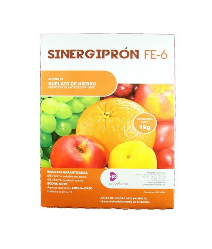 SINERGIPRON FE-6 MS 1KG PROBELTE QUELATO HIERRO