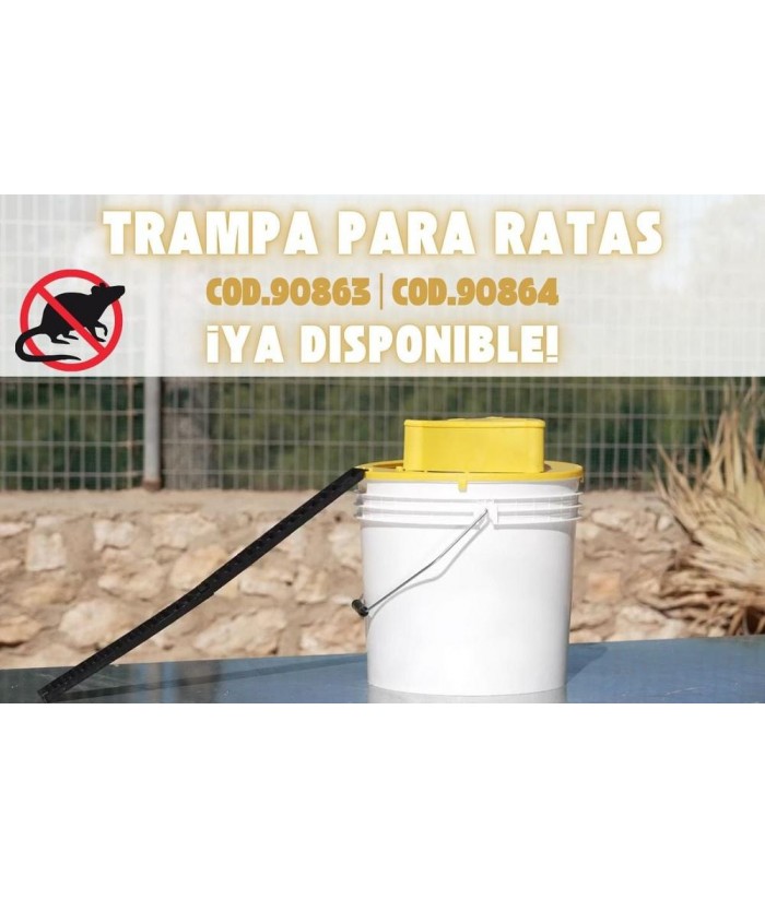 TRAMPA RATONES MULTICAPTURA CUBO 17L COPELE 90863