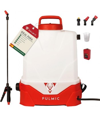 MAQUINA SULFATAR PULMIC PEGASUS 15L BATERIA