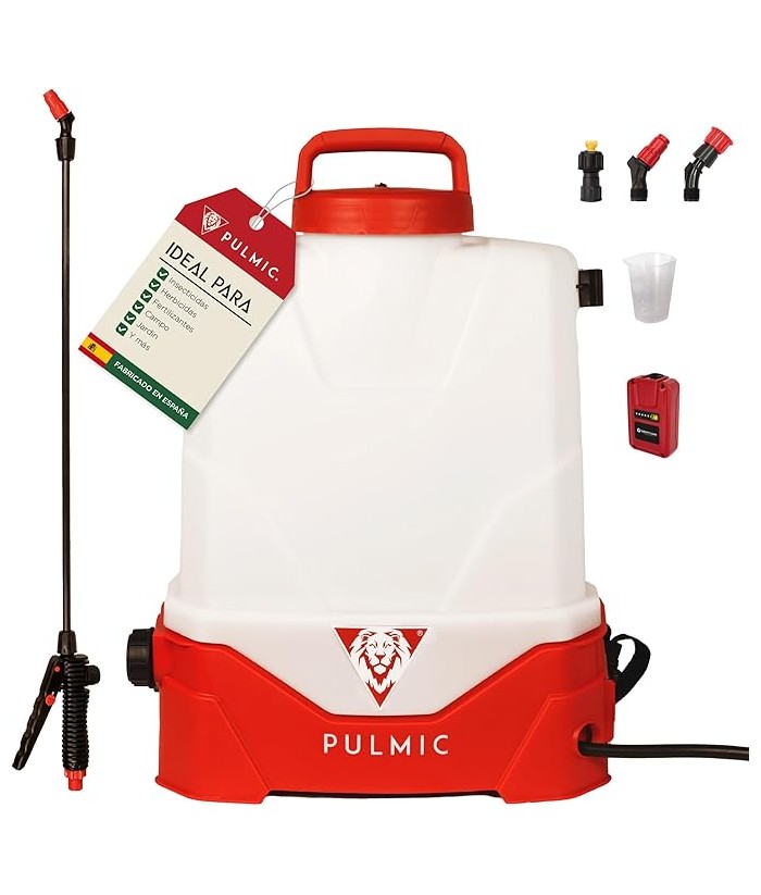MAQUINA SULFATAR PULMIC PEGASUS 15L BATERIA