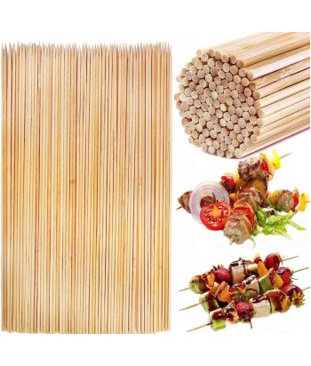 PALILLOS PINCHITOS MADERA 30CM 100UDS