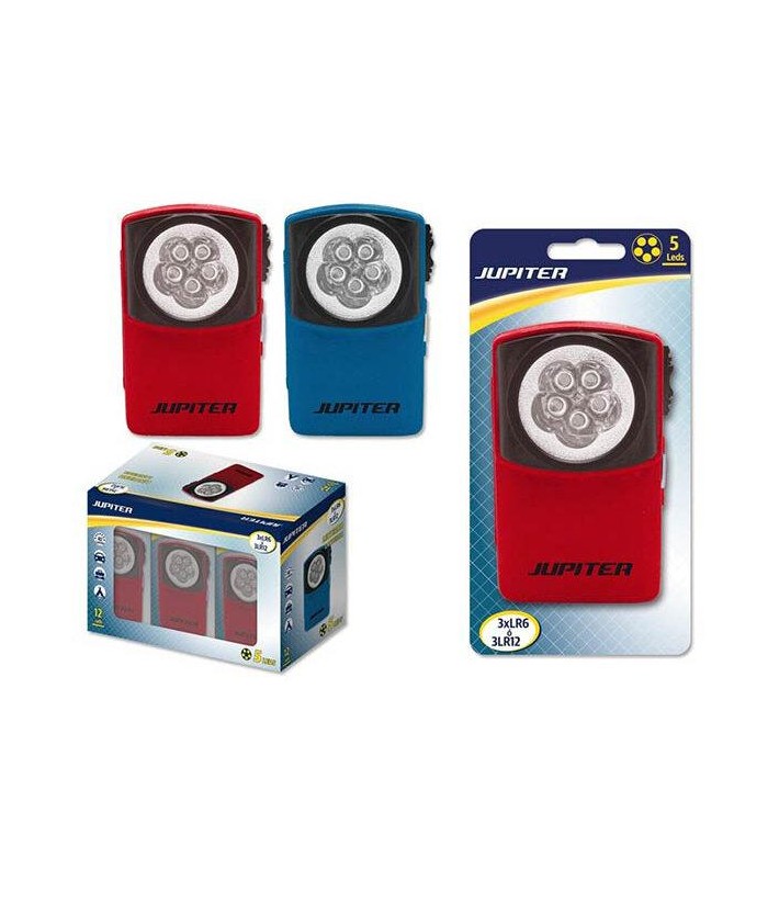 LINTERNA PETACA 5LEDS JUPITER 