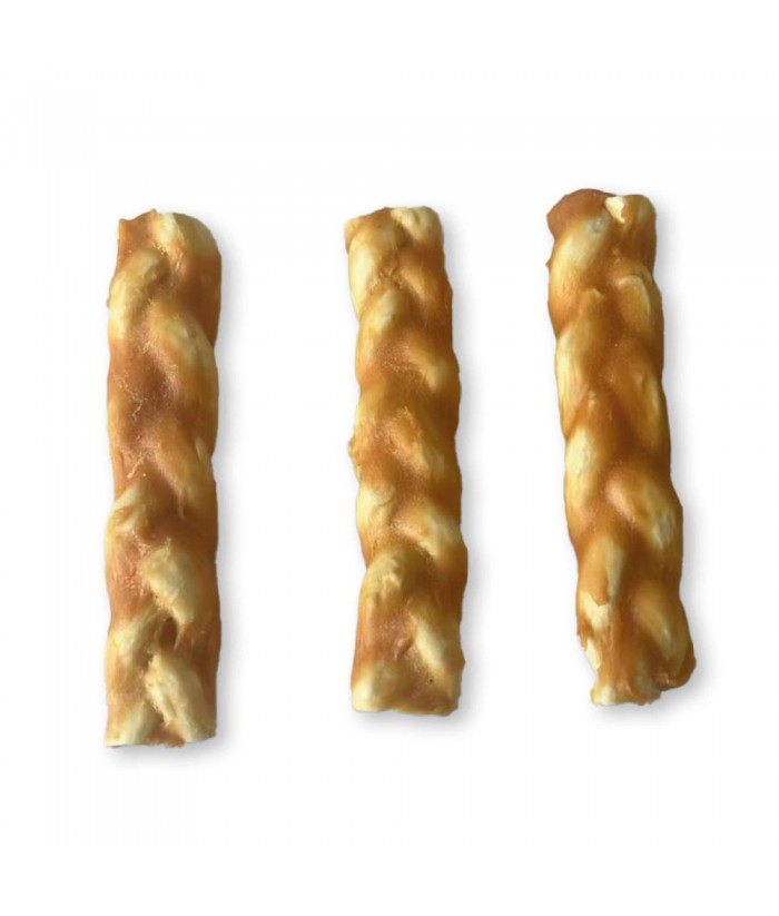 SNACK TRENZA COLÁGENO PERROS POLLO NUTRADOG